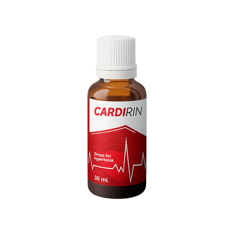 Cardirin Tropfen — Verpackung und 30-ml-Flasche